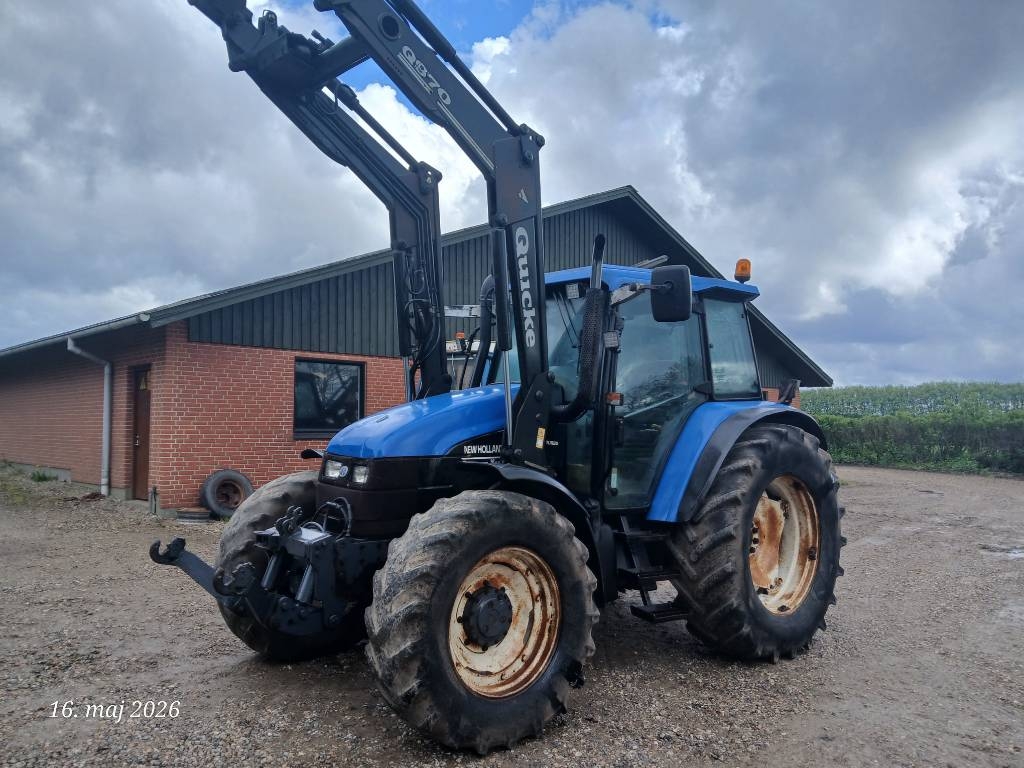 TS 115 TURBO med frontlæsser,frontlift,front pto.