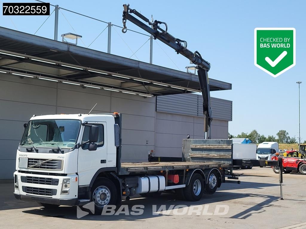 Volvo FM 420 FM 6X2 Palfinger PK15500 Crane Manual Gearb