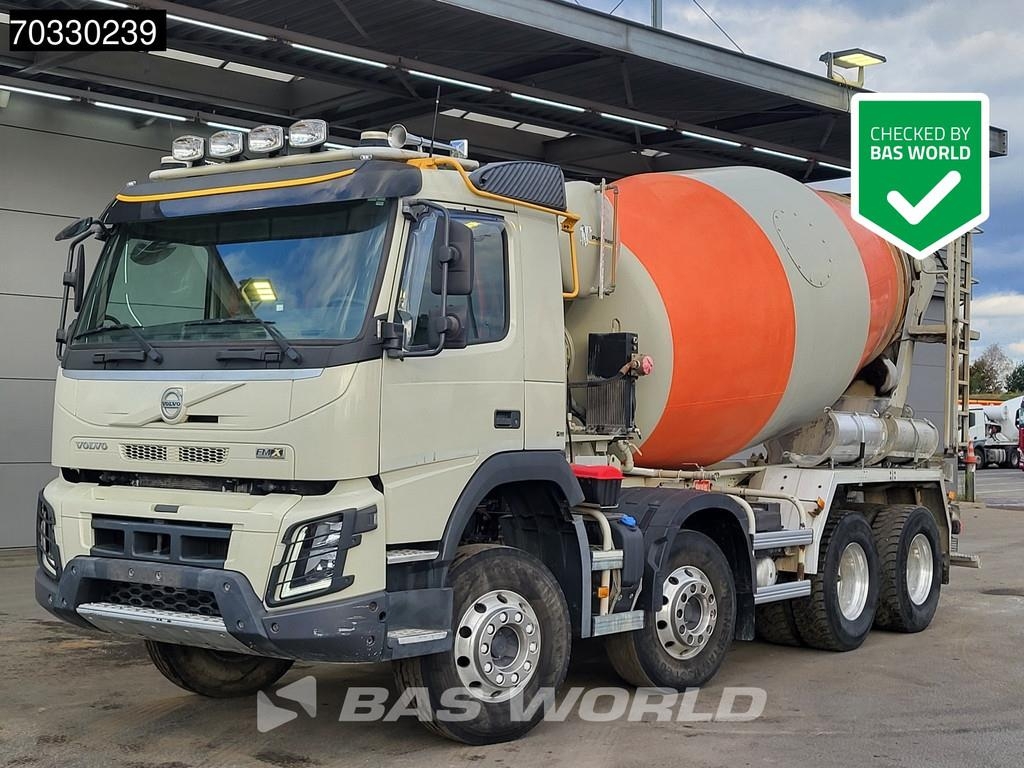 Volvo FMX 460 8X4 Intermix 9m3 Mixer Automatic Full Stee