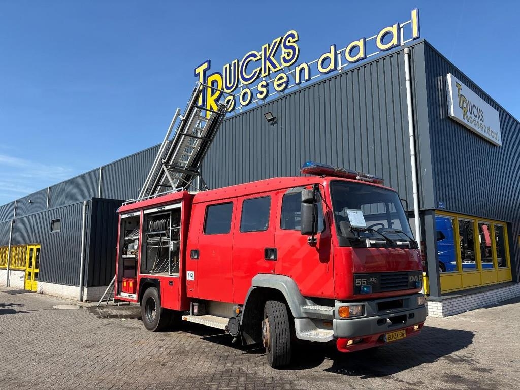 DAF AE55CE + FIRE TRUCK + 116766 KM + EXTENDABLE LADDE