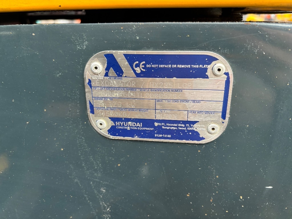 Hyundai HX 235 LCR / Myyty, Sold kuva 8