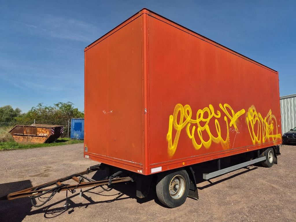 Remorque fourgon Fruehauf Ackermann-Fruehauf AA 10/7,2 TE — occasion 1992