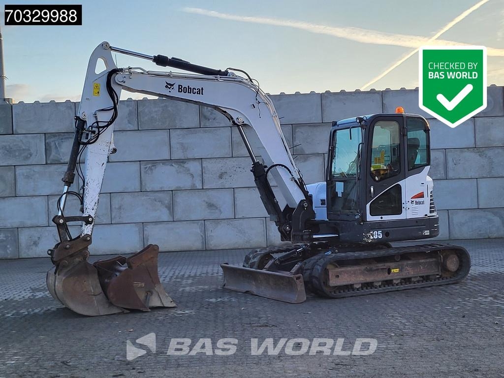 Bobcat E85 A/C - 3 Buckets
