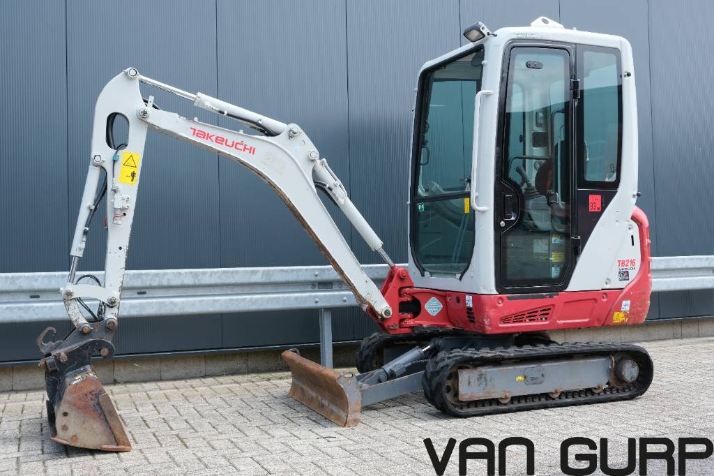 Mini-pelle Takeuchi TB216 | 2018 — occasion 2018, 5 h