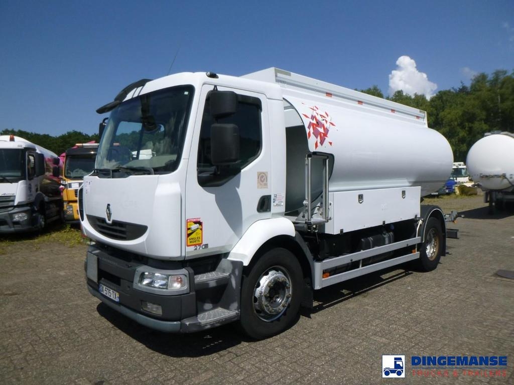 Renault Midlum 270 4x2 fuel tank 13.7 m3 / 4 comp