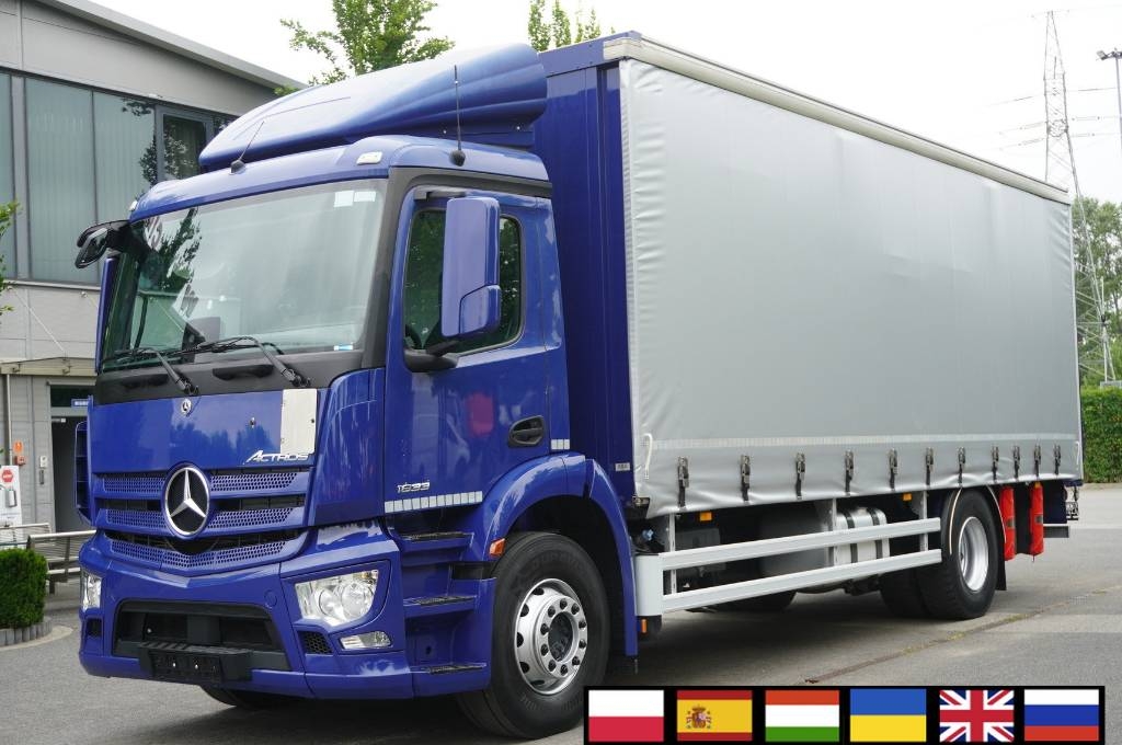 Mercedes-Benz Actros 1833 / Curtainsider 18 EPAL / 200 tho. km