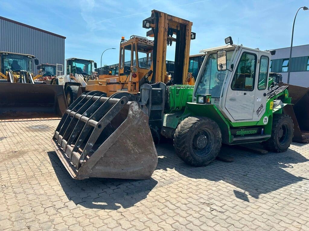 Chariot télescopique Sennebogen 305 / SW / 9m / 4,5 t — occasion 2001, 7 957 h
