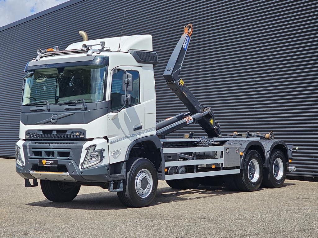 Volvo FMX 500 / 6X6 / AJK HOOKLIFT 20T / HUB REDUCTION