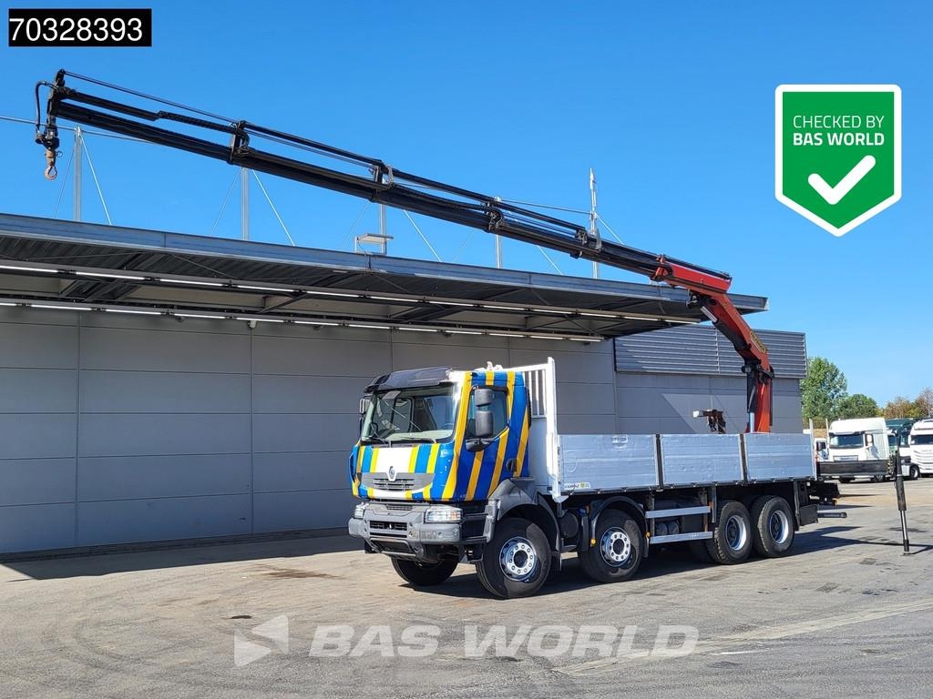 Renault Kerax 430 8X4 Palfinger PK22002 EH Kran Crane Stee