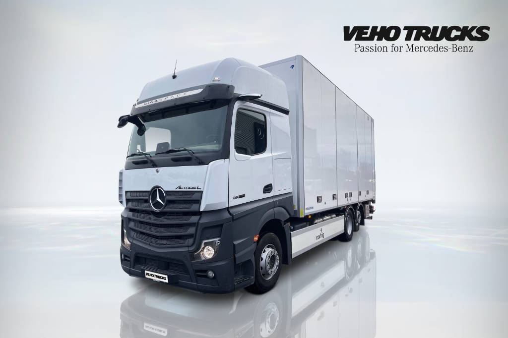 Mercedes-Benz Actros 2563 6x2 Fjärrtransportbil Öppningsbarsida