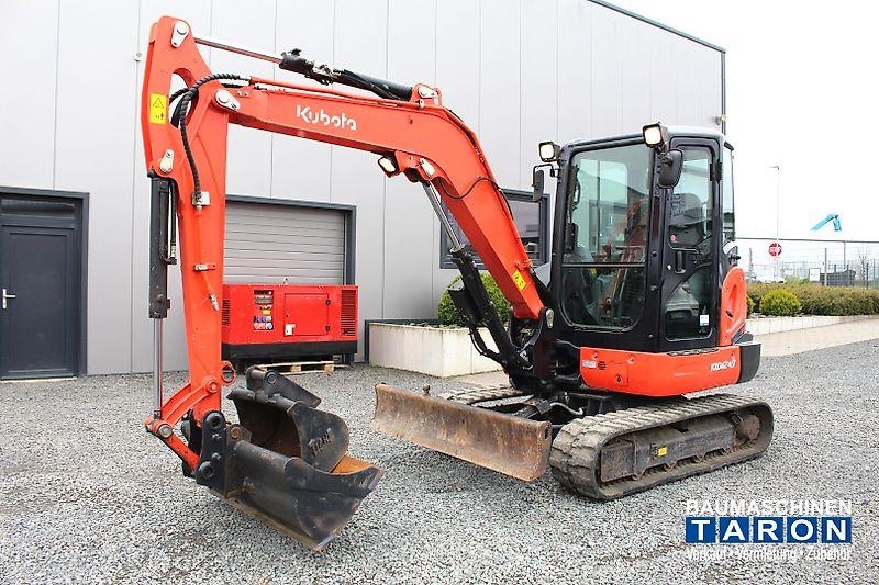 Mini-pelle Kubota KX042-4 Alpha (wie E42 TB240 ECR40 KX121-3) — occasion 2022, 1 325 h
