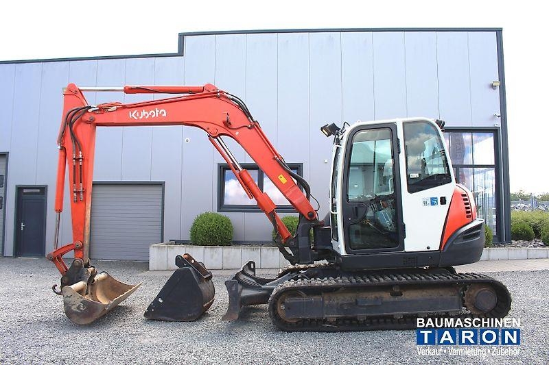 Mini-pelle Kubota KX080-3 KETTEN NEU (wie KX080-4 ECR88 307) — occasion 2008, 4 851 h