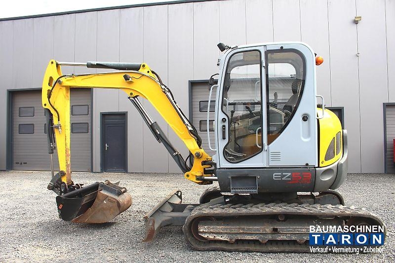 Mini-pelle Wacker Neuson EZ53 VDS (wie KX057-4 U55-4 ECR55 PC55 ECR58 ET58) — occasion 2017, 2 150 h
