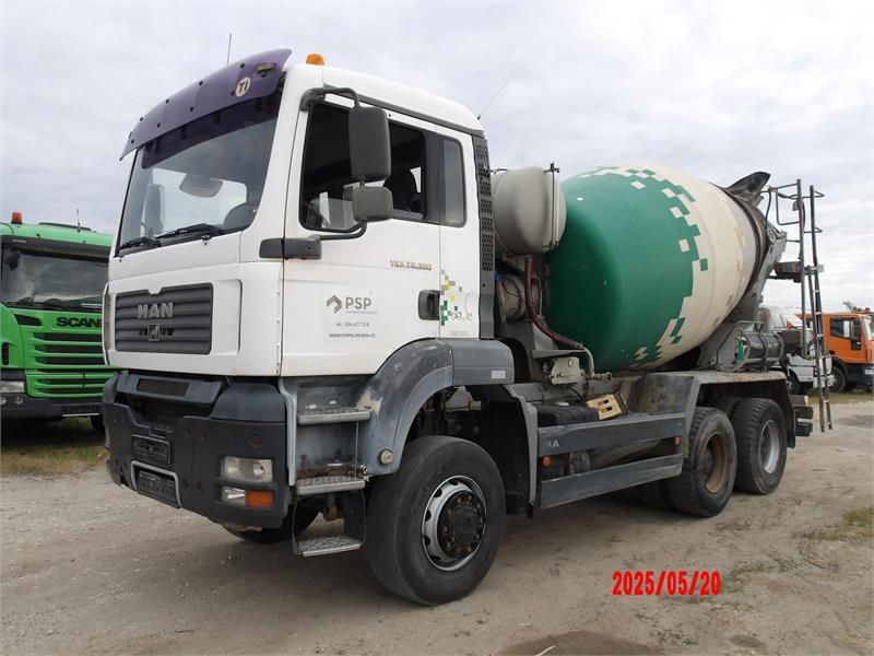 MAN TGA 26.360 6x6 BB Stetter 7 m3