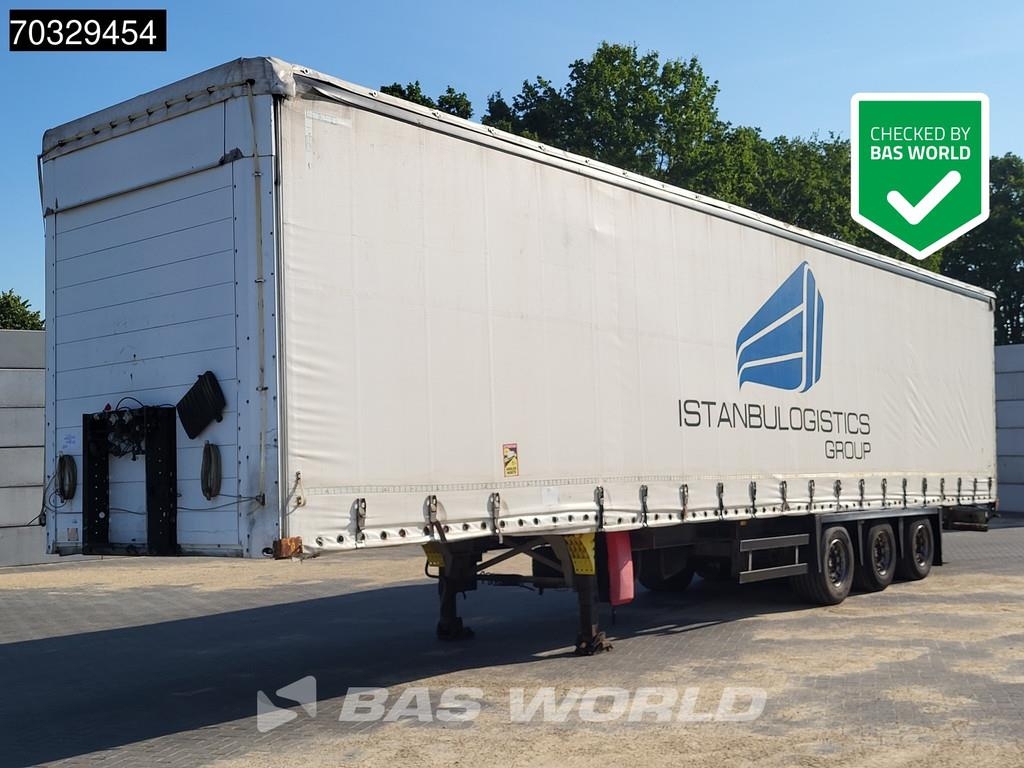 Semi-remorque PLSC Schmitz Cargobull S3 3 axles Mega Lift+Sliding Roof — occasion 2005