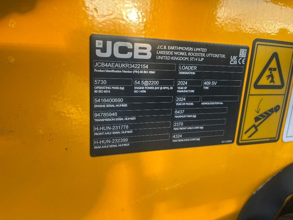 JCB 409 / Myyty, Sold  ! kuva 13
