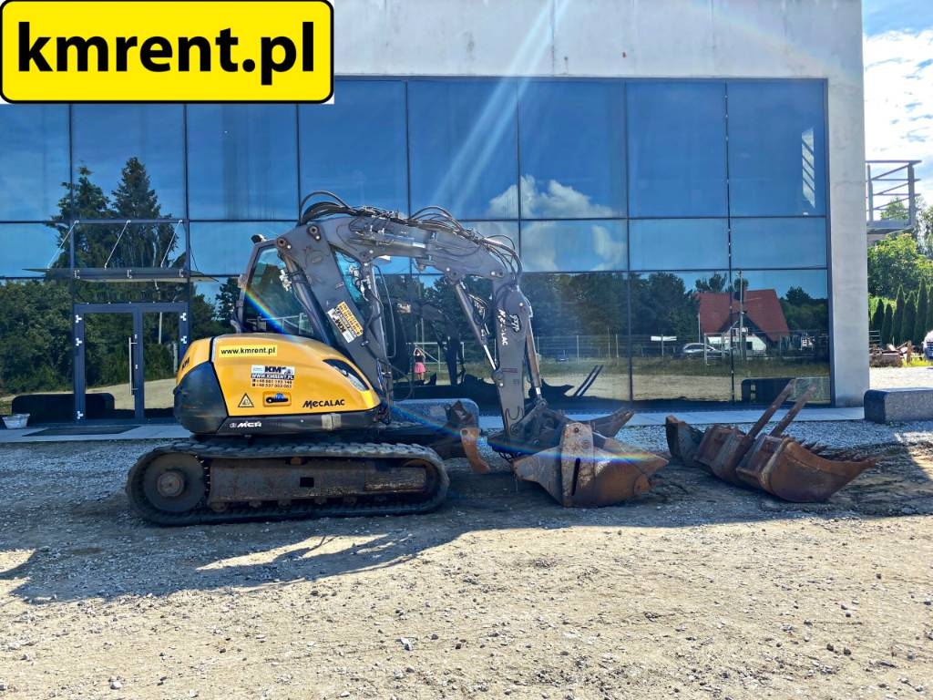 Mecalac 8MCR MINI KOPARKA 2012r.