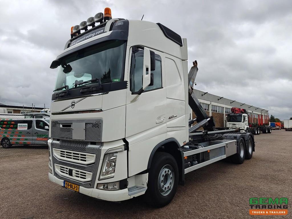 Camion ampliroll Volvo FH 460 6x4 GlobeTrotter Euro6C - 10T Front Axle — occasion 2018