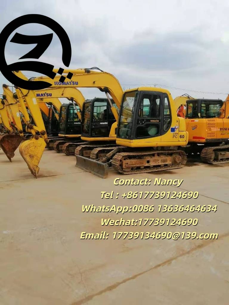 Mini-pelle Komatsu PC 60 — occasion 2025, 857 h