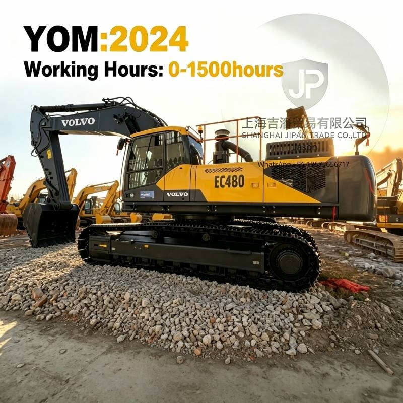 Pelle sur chenilles Volvo EC 480 — occasion 2024, 347 h