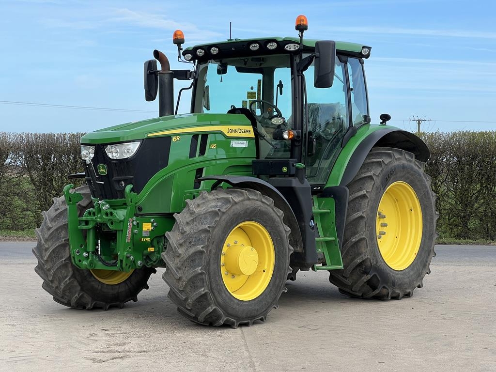 Tracteur agricole John Deere 6R185 — occasion 2024, 1 182 h