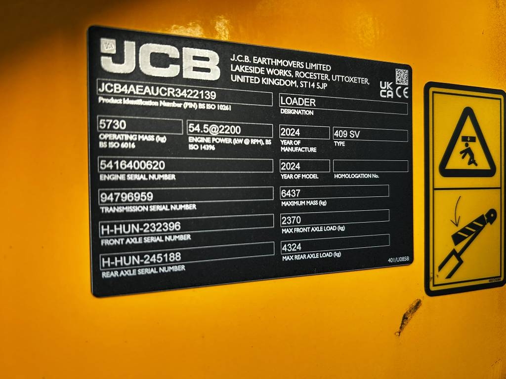 JCB 409 / Nový/Nepoužitý, Záruka 12 mesiacov kuva 17