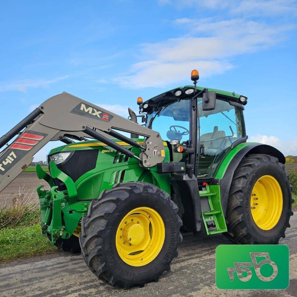 John Deere 6140R – 2014 / 160 HP – PowerQuad – Mailleux T417