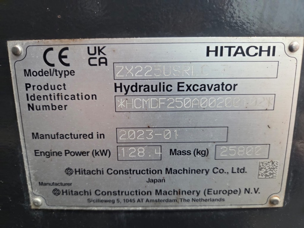 Hitachi ZX 225 USR LC-7 / Rotator, Novatron 3D, Ym! kuva 12