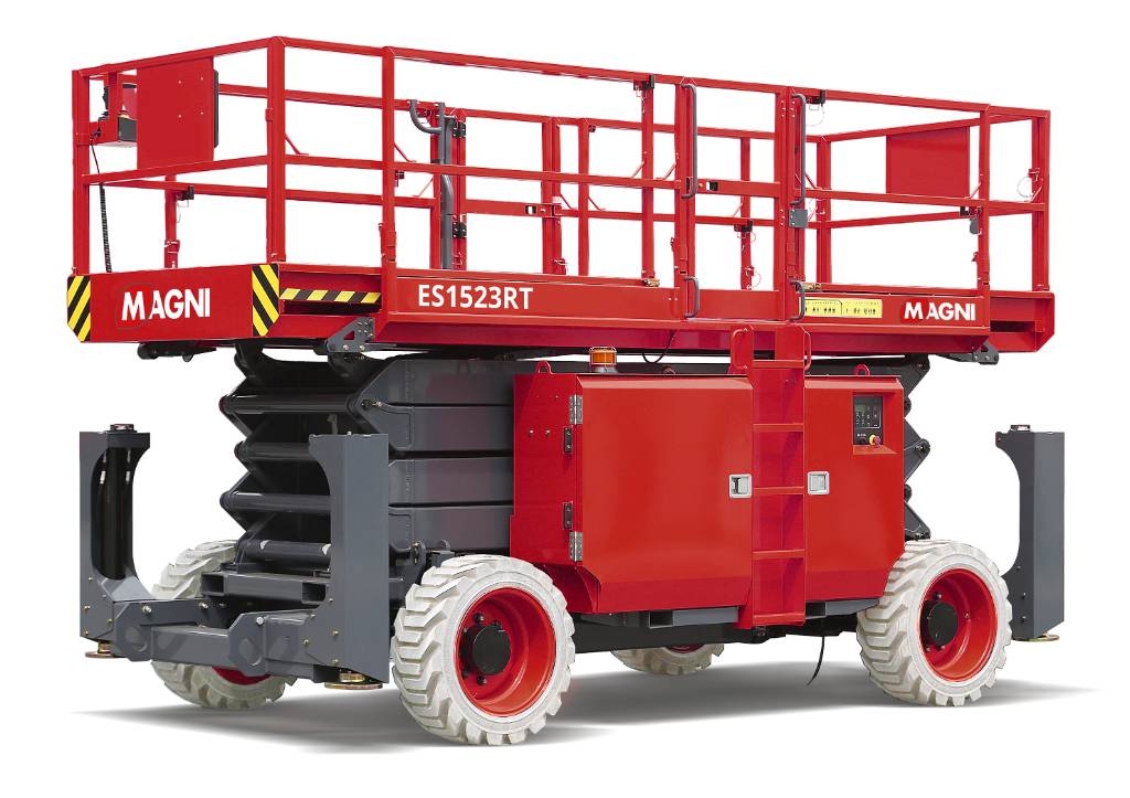 Nacelle à ciseaux Magni ES1523RT.2 -15m, 680 kg, 4WD, 2WD — occasion 2025, 1 h