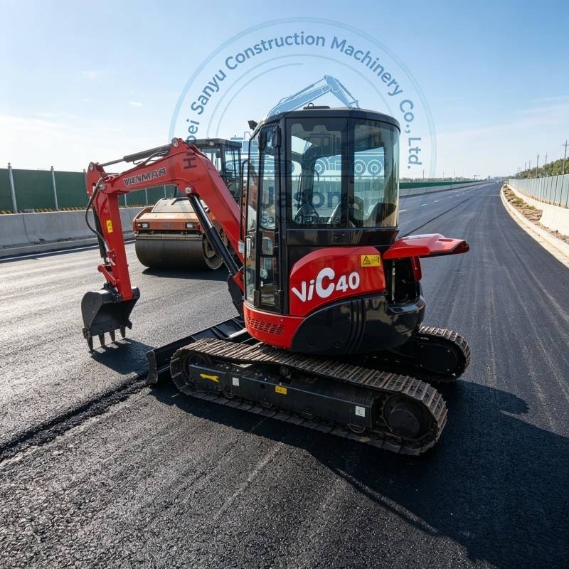 Mini-pelle Yanmar Vio 40 — occasion 2024, 772 h