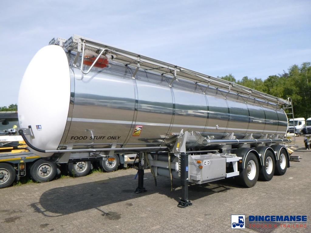 Van Hool Food tank inox 28 m3 / 1 comp