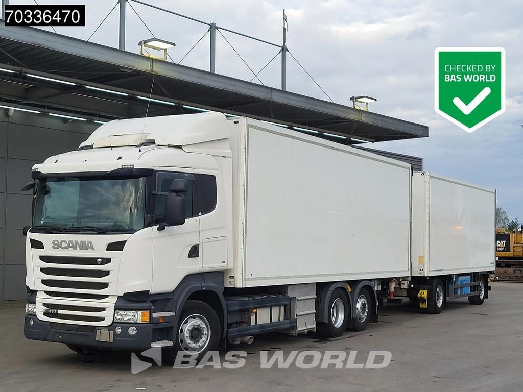 Camion frigorifique Scania R410 6X2 Combi Frigoblock Retarder 2000kg Ladebord — occasion 2015