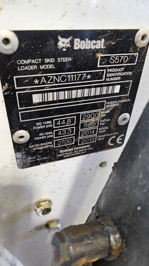Bobcat S570 Liukuohjattu kuormaaja