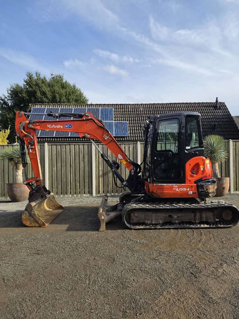 Mini-pelle Kubota U 55-4 — occasion 2013, 4 631 h
