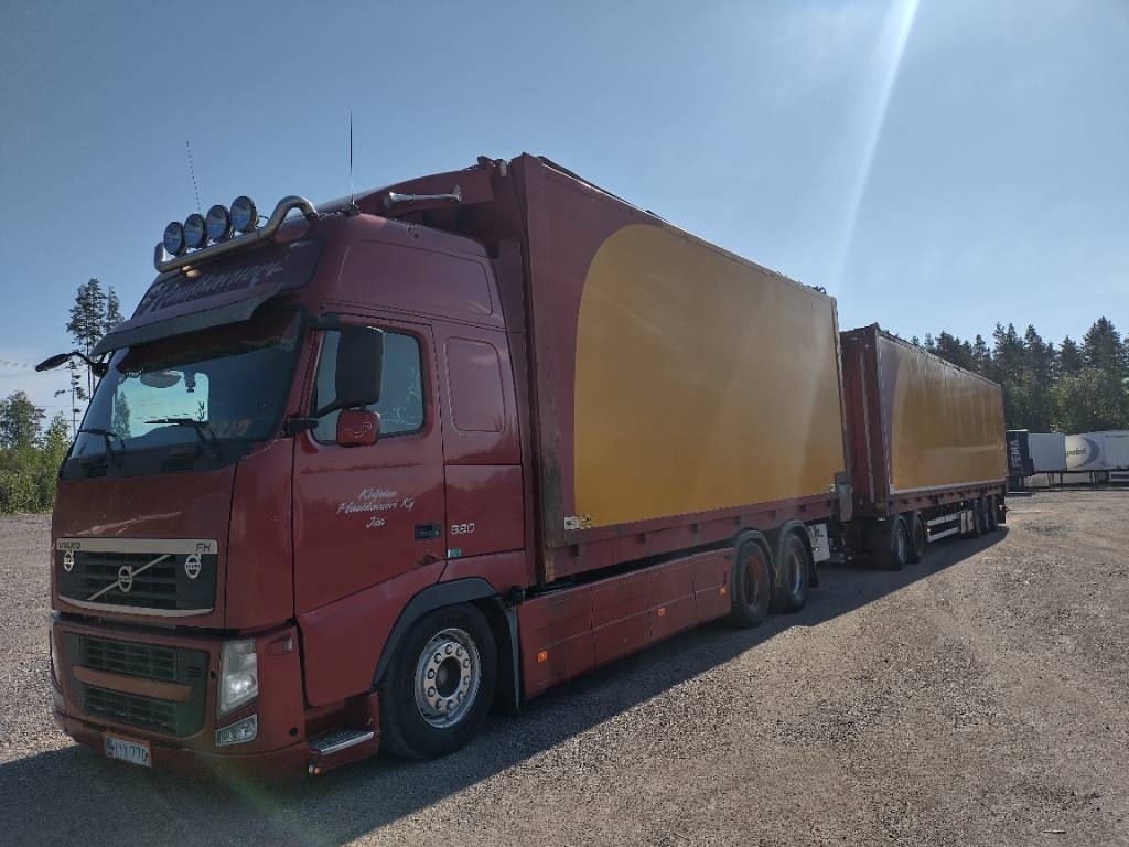 Volvo FH13 6x4 toplift ketjupurku +Toplift 5 aks. Kärty