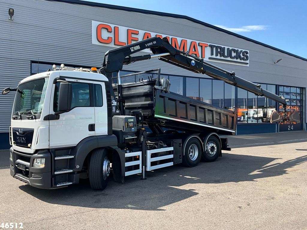 MAN TGS 26.360 Euro 6 Hiab 18 Tonmeter laadkraan Just