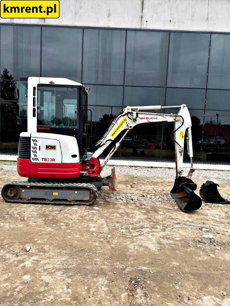 Takeuchi TB23R MINI KOPARKA | JCB 8025 8030 KUBOTA U27 CAT