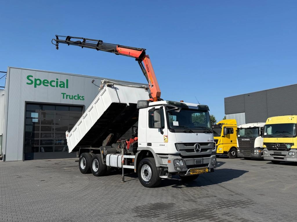 Mercedes-Benz Actros 3344 6x4 / EPS / Euro 5 / Palfinger PK 1650