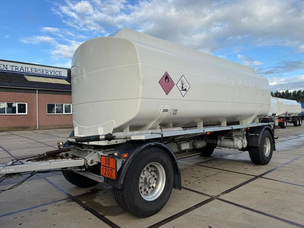 Remorque citerne HMK TP 2 AXLE + BPW AXLE + 22.000 LITER TANK + 4 C — occasion 2008