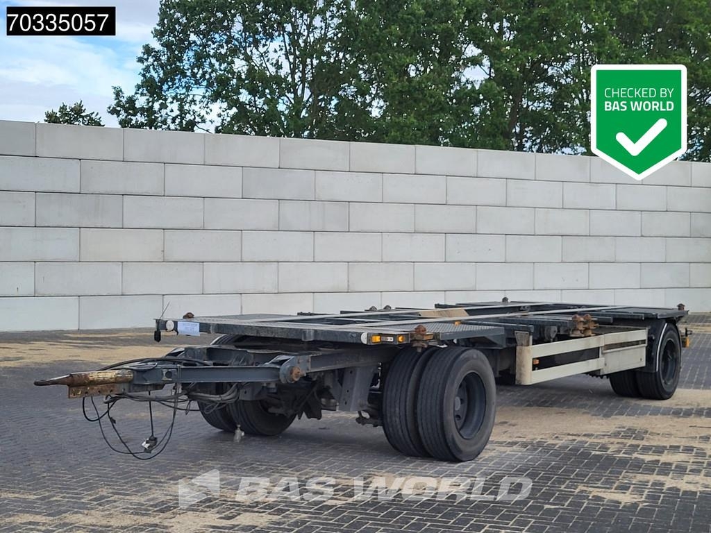 Remorque porte-conteneur Bulthuis ASG A 06 2 axles BPW Steering — occasion 2000