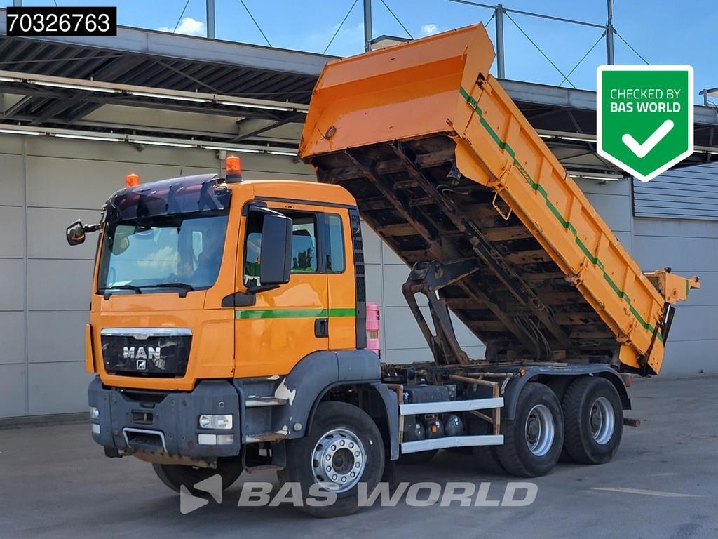 MAN TGS 33.400 6X4 10m3 2-way tipper Steel suspension