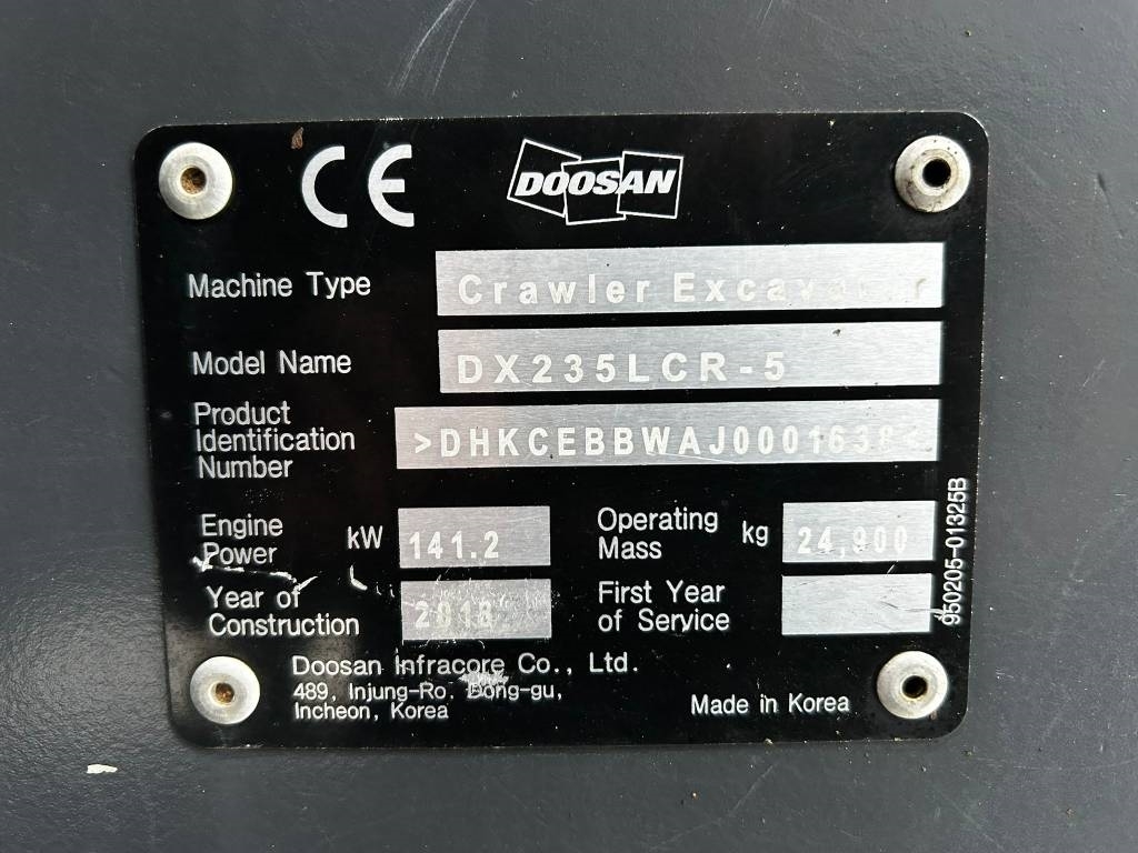 Doosan DX 235 LCR-5 / Myyty, Sold kuva 20