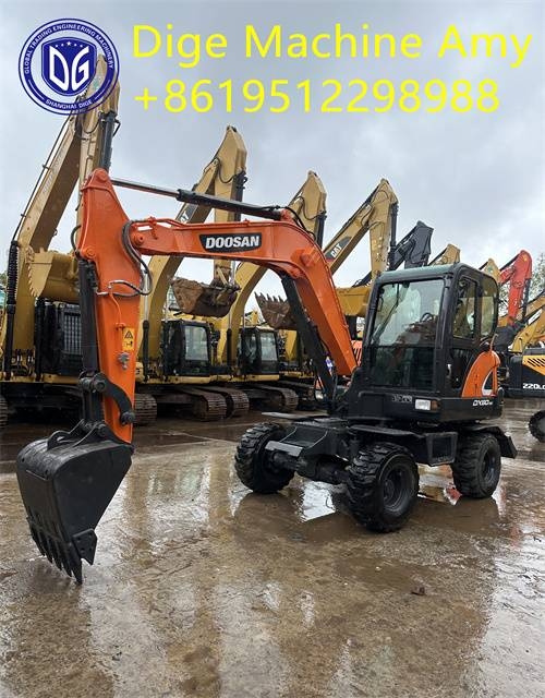 Pelle sur pneus Doosan DX60W-9C — occasion 2022, 800 h