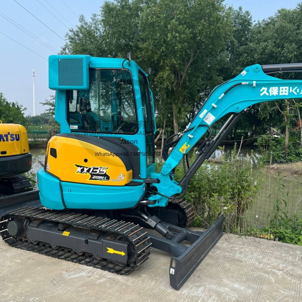Mini-pelle Kubota KX 135 — occasion 2025, 534 h