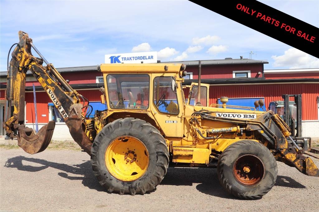 Tractopelle Volvo BM 616 B Dismantled. Only spare parts — occasion 1977