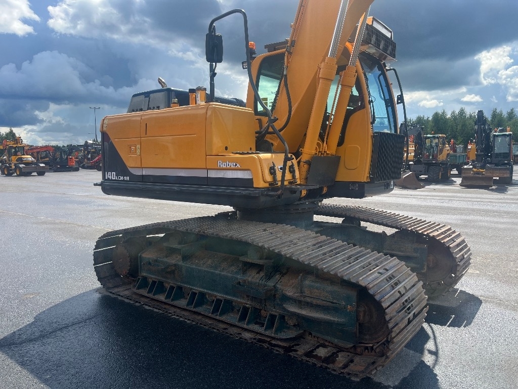Hyundai Robex 140 LCM-9 / Engcon, Harvesteri, Uudet ketjut kuva 9