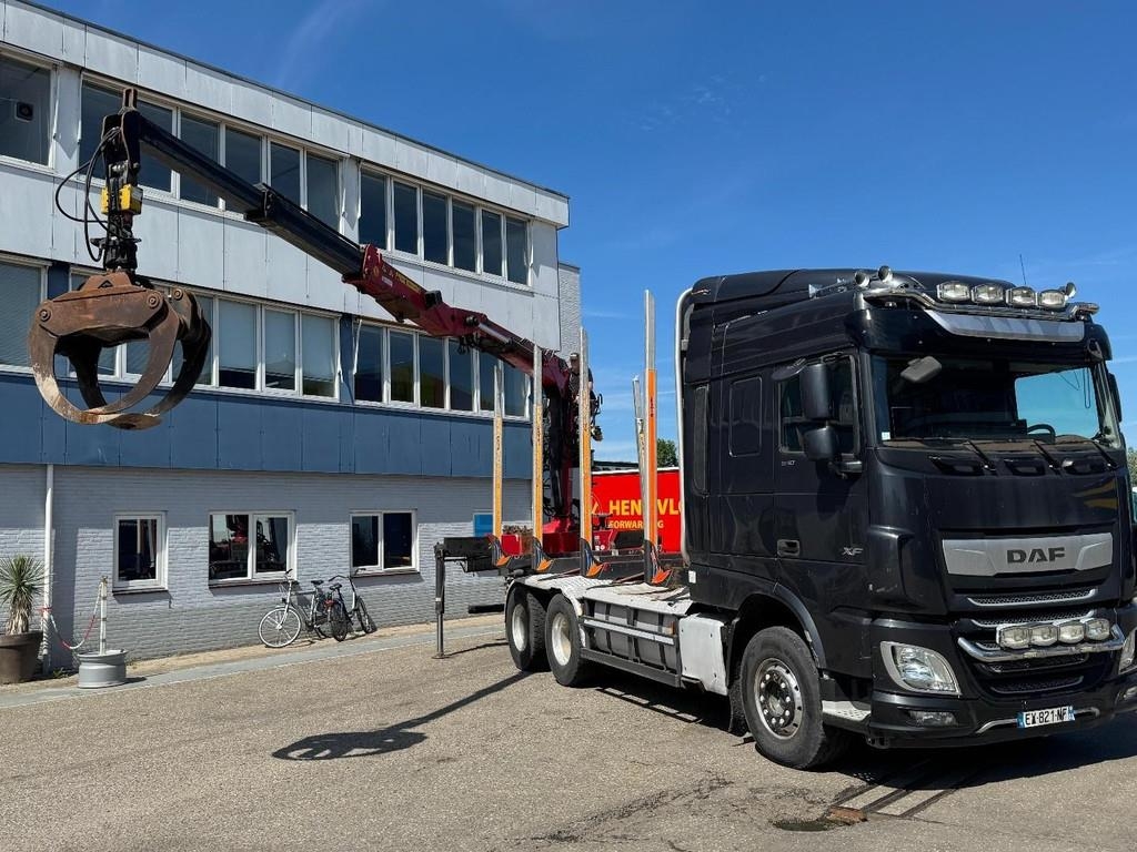 DAF XF 530 6X4 EURO 6 + JONSERED J1620ZT 93 CRANE