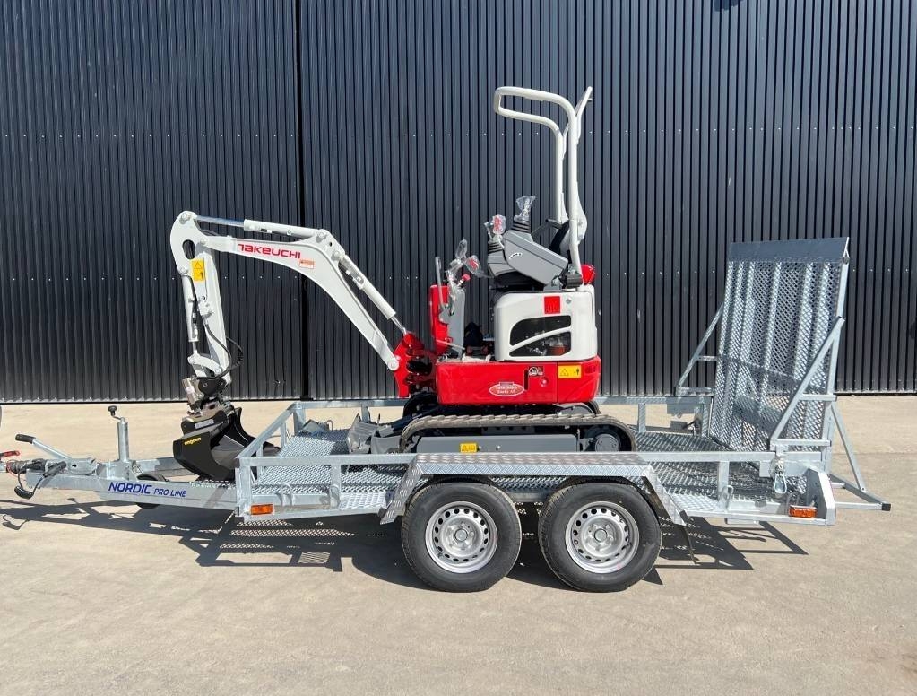Takeuchi TB 210 R Komplett paket med trailer