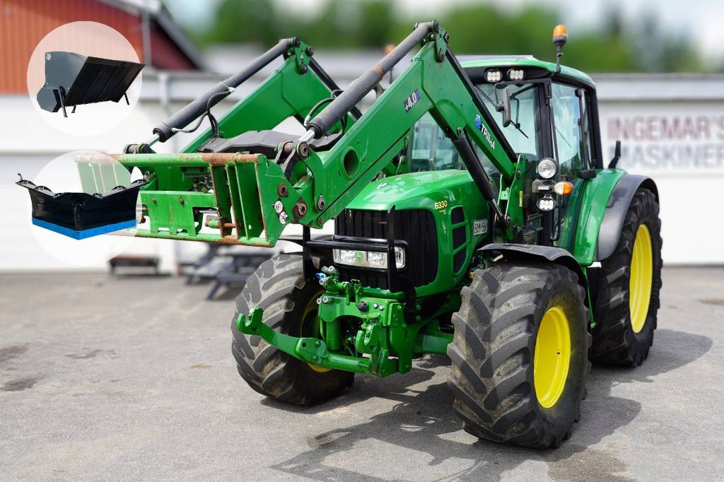 Tracteur agricole John Deere 6330 - PAKETPRIS — occasion 2009, 11 417 h