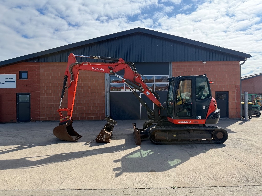 Mini-pelle Kubota KX 080-4 3piece Verstellausleger A/C — occasion 2014, 6 928 h